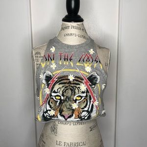 Electric ⚡️ Racerback Crop Top